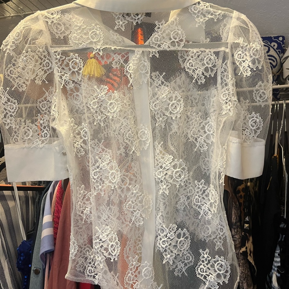 Elegant White Garcia Blouse